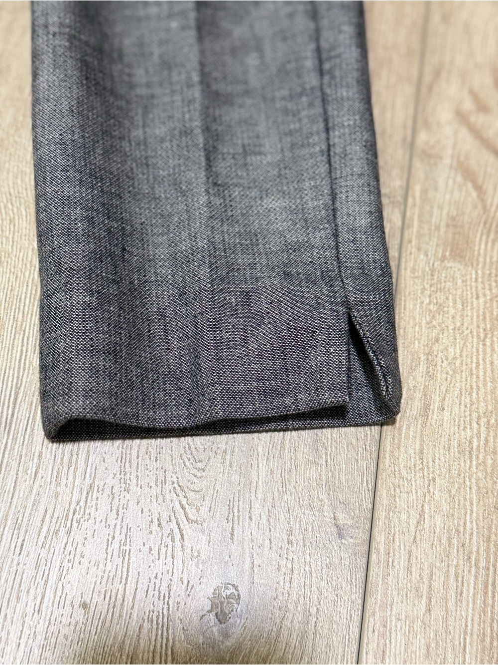 Banana Republic Sloan Gray Slim Ankle Pants Tailored Trousers Size 0 - Picture 7 of 16